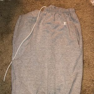 Champion Brand grey sweatpants Large